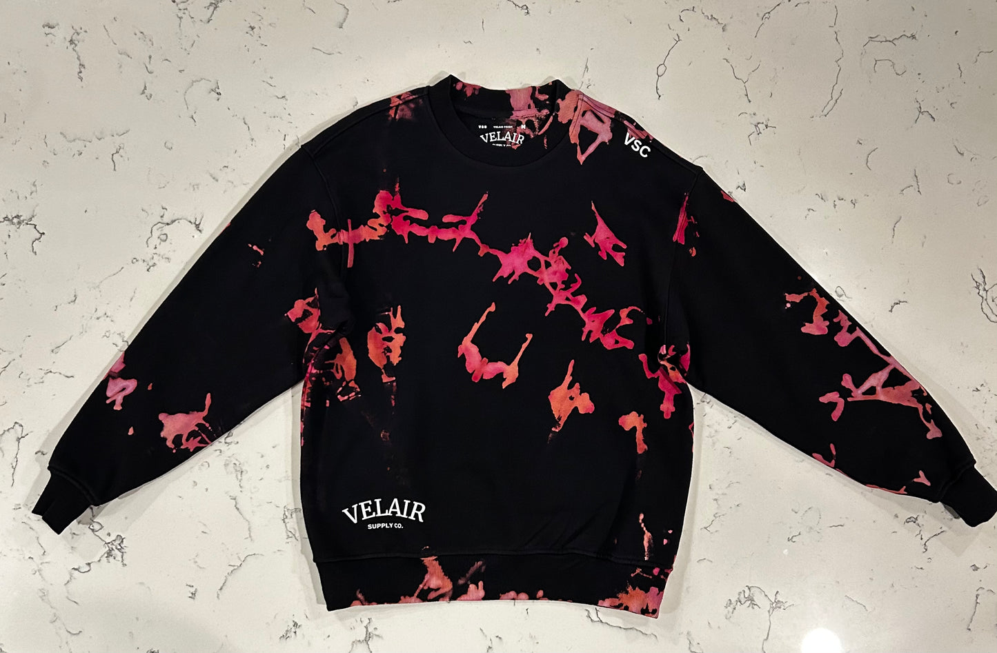 Crimson Horizon Heavyweight Med Crewneck - VSC x GD 013