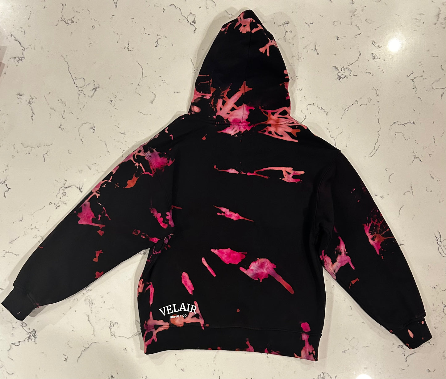 Neon Pulse Heavyweight Large Hoodie - VSC x GD 009