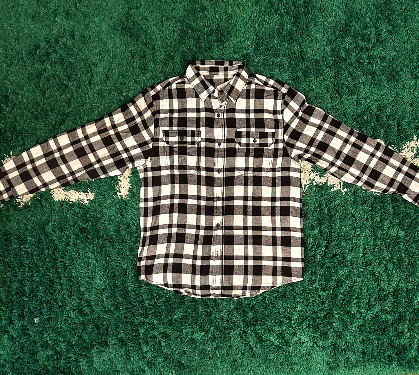 Mint & Roses Flannel