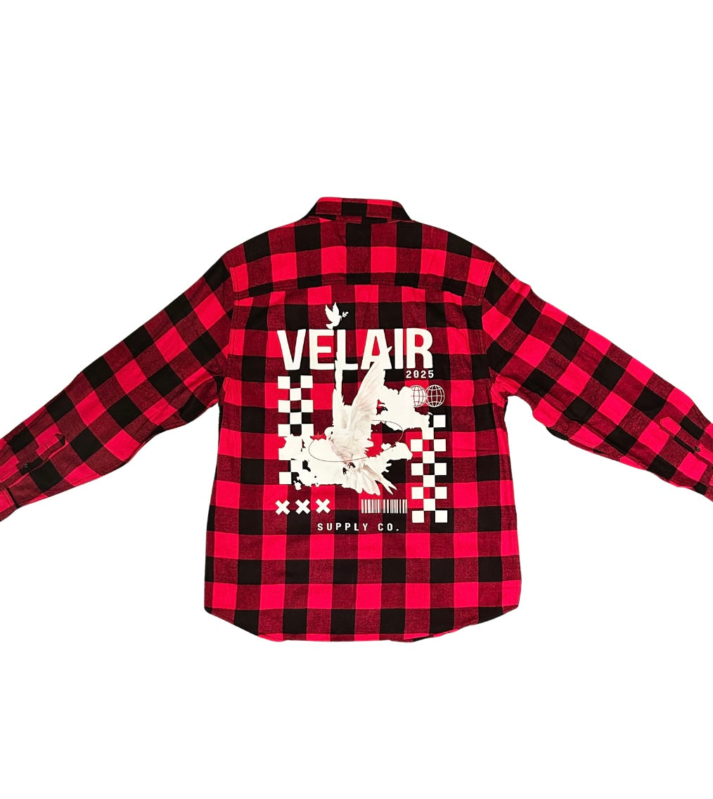 Flocka - Crimson/Black Check