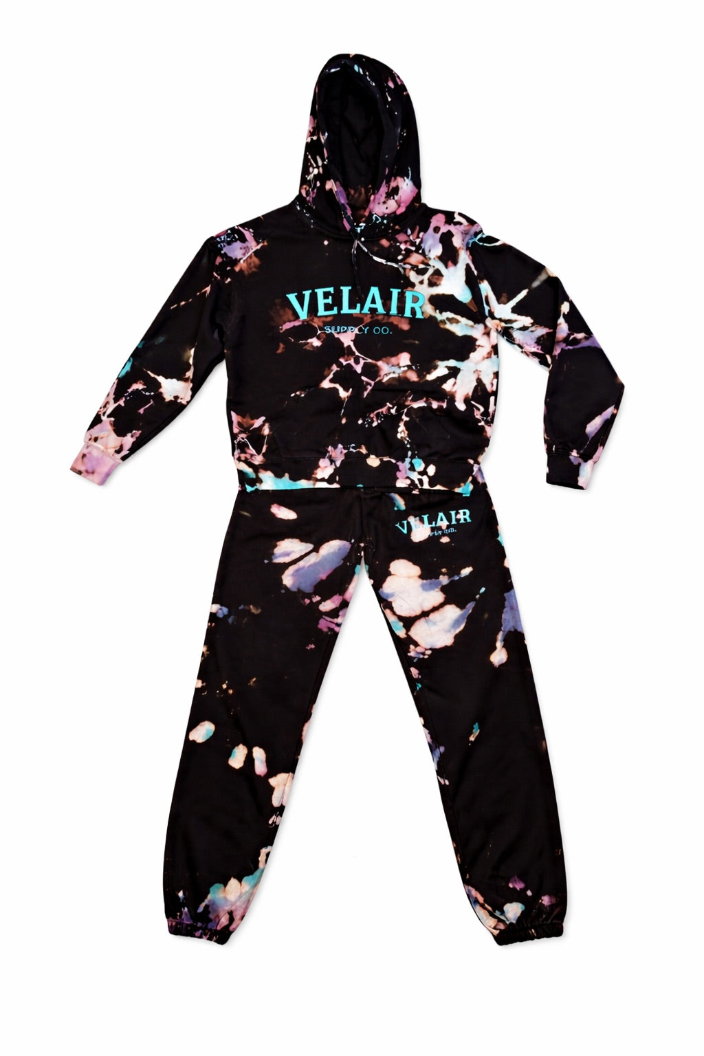 Black Aurora Full Sweatsuit - VSC x GD