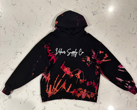 Electric Fade Heavyweight Large Hoodie - VSC x GD 008