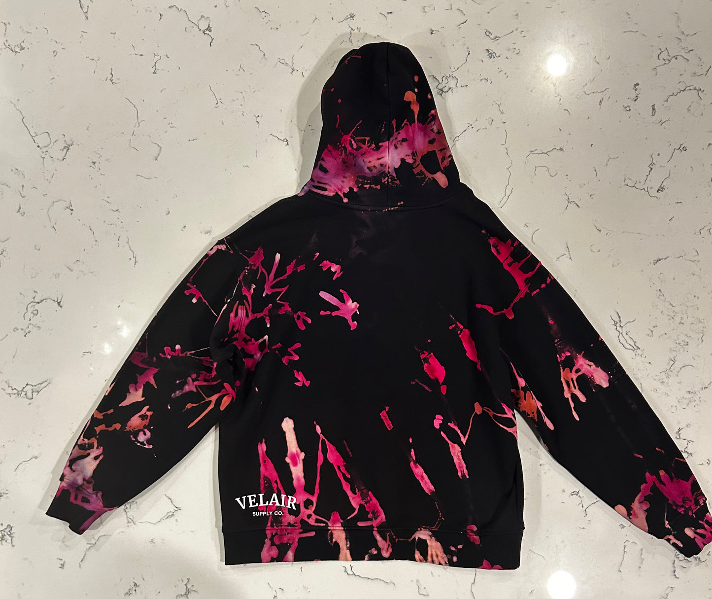 Electric Fade Heavyweight Large Hoodie - VSC x GD 008