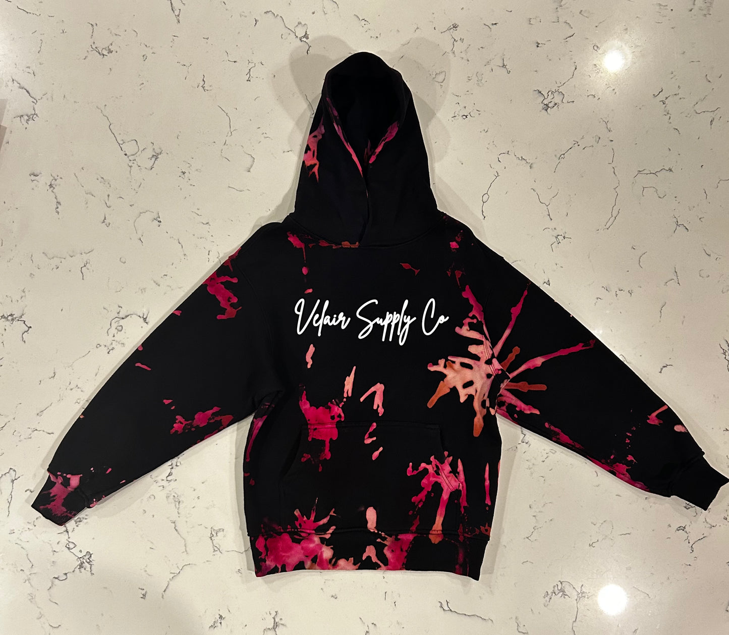 Pink Voltage Heavyweight Small Hoodie - VSC x GD 010