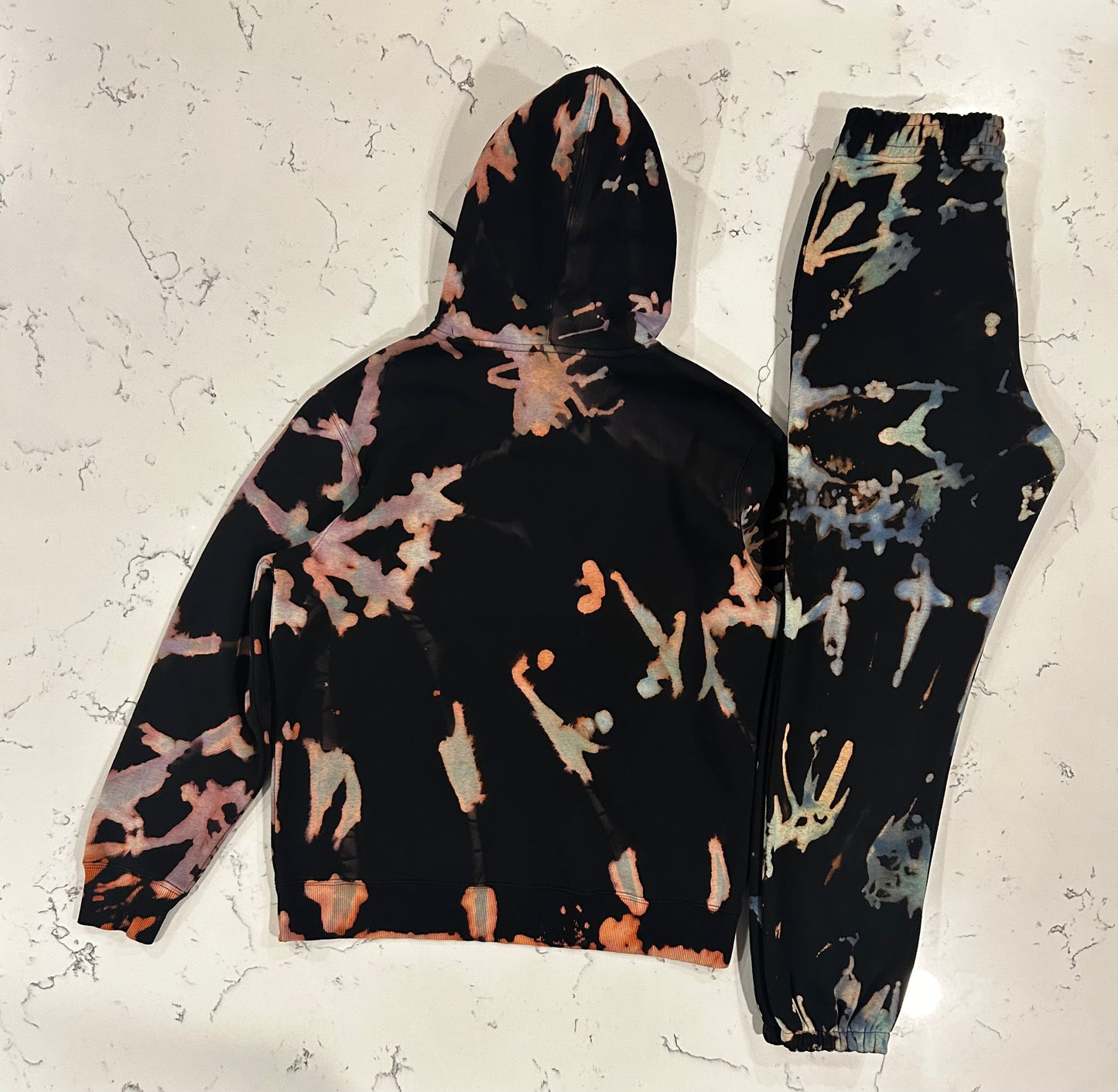Blue Copper Fade Full Sweatsuit- VSC x GD