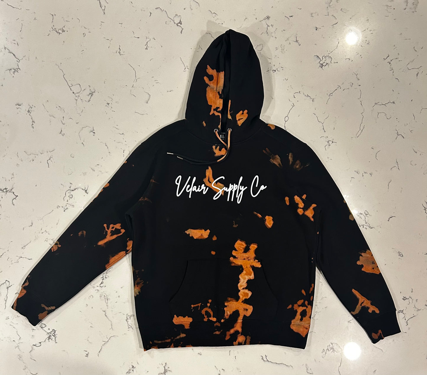 Burnt Alloy Large Hoodie - VSC X GD 021