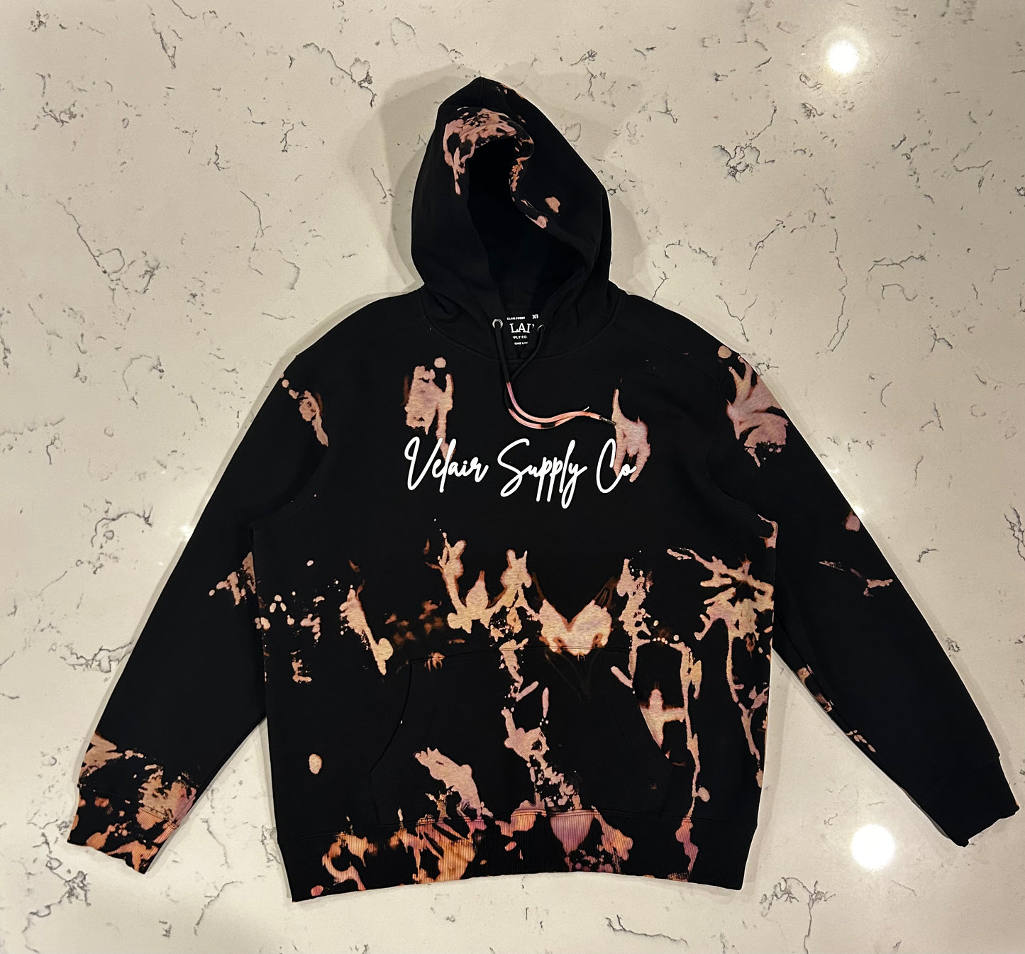 Inkblot Rose Copper XL Hoodie -VSC x GD 001