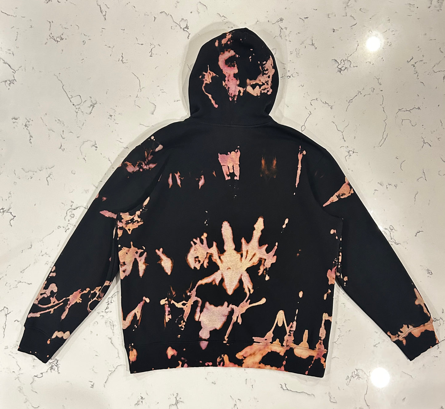 Inkblot Rose Copper XL Hoodie -VSC x GD 001