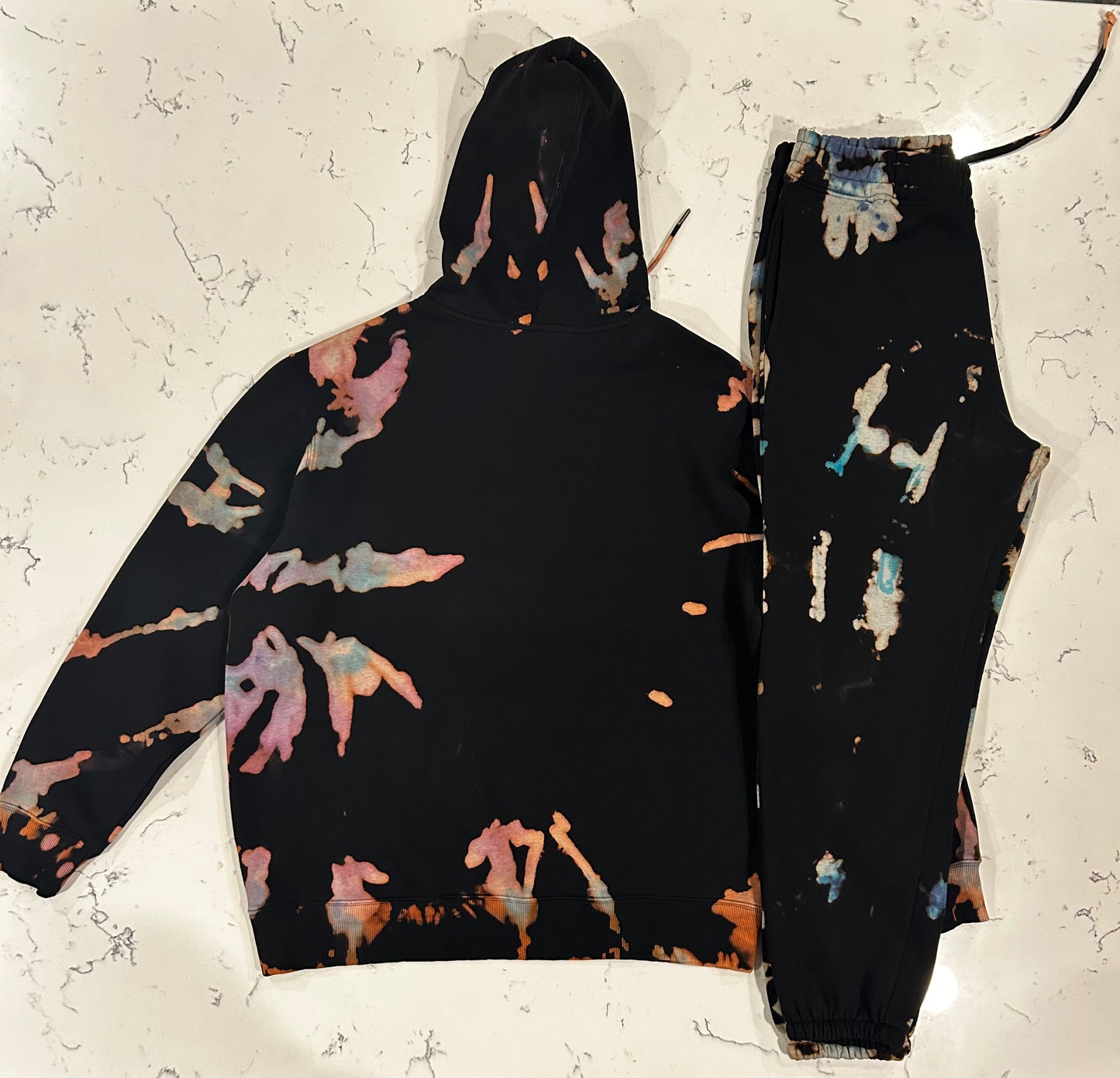 Black Ember Fade Full Sweatsuit- VSC x GD