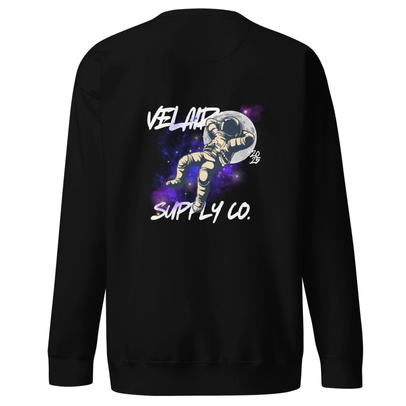 Galaxy Dreams Black Crewneck
