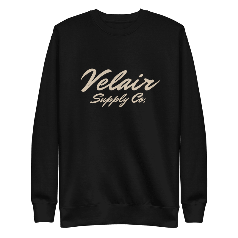 Curve Black & Khaki Crewneck