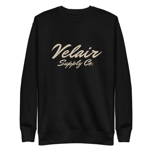 Curve Black & Khaki Crewneck