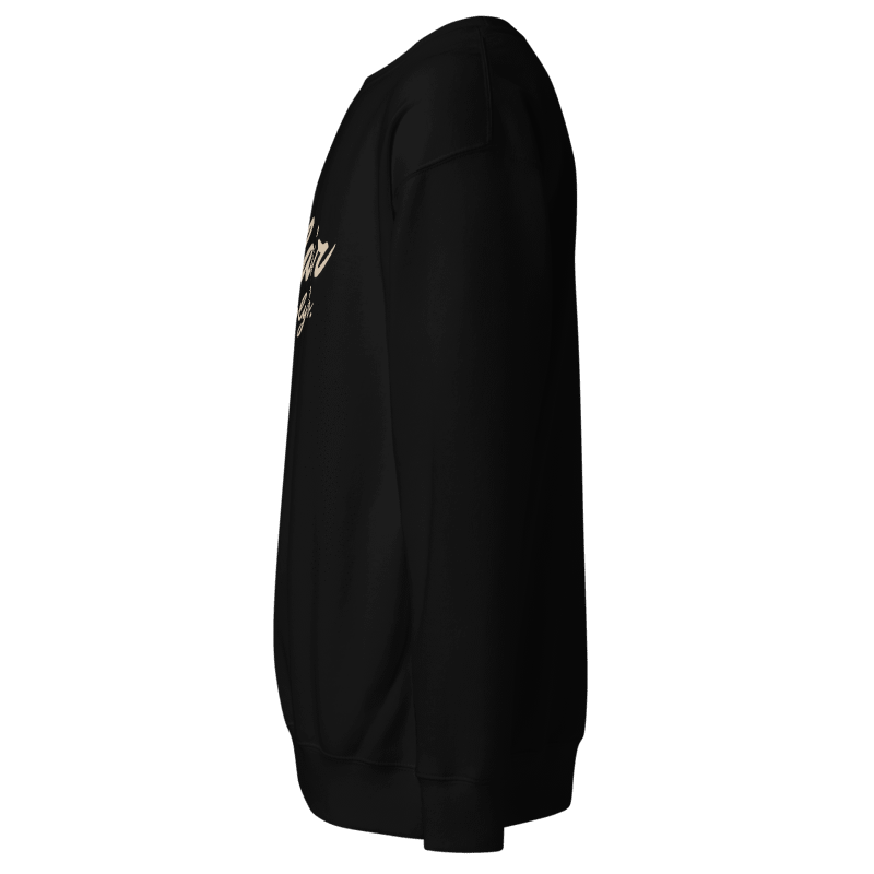 Curve Black & Khaki Crewneck