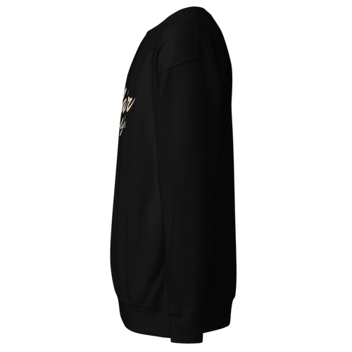 Curve Black & Khaki Crewneck