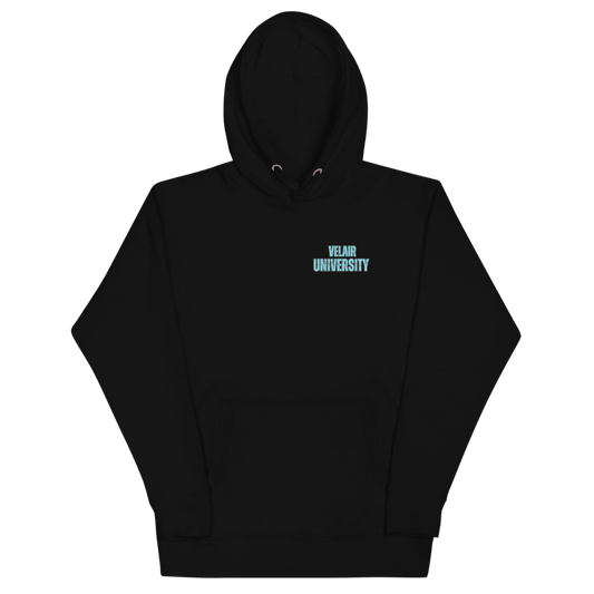 Velair University Hoodie Black