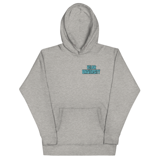 Velair University Hoodie Heather Grey